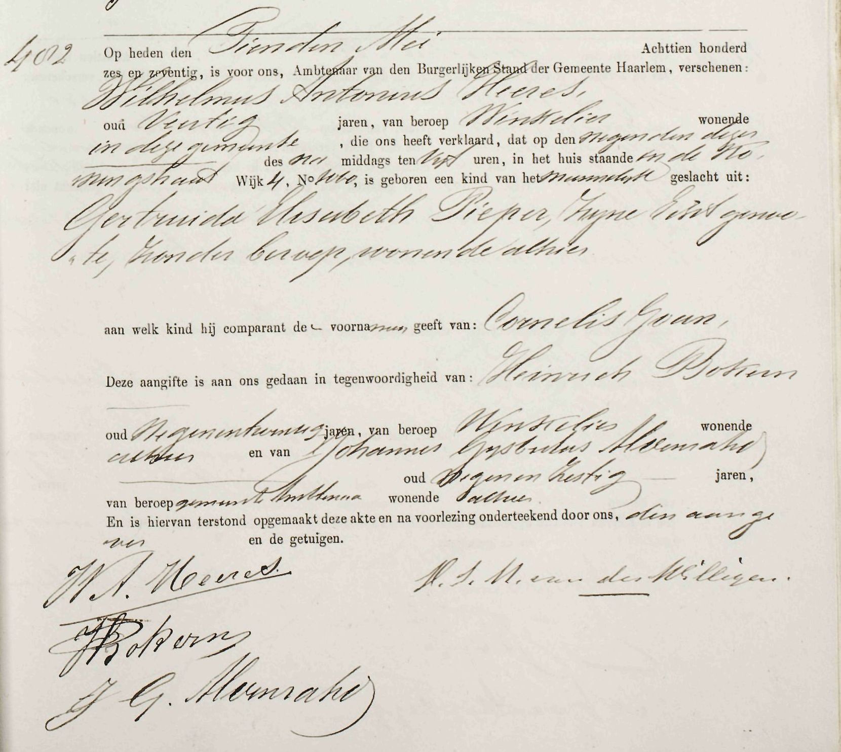 Klik voor foto in apart venster geboorteaktenr___482_1876_haarlem_cornelis_joan_heeres.jpg