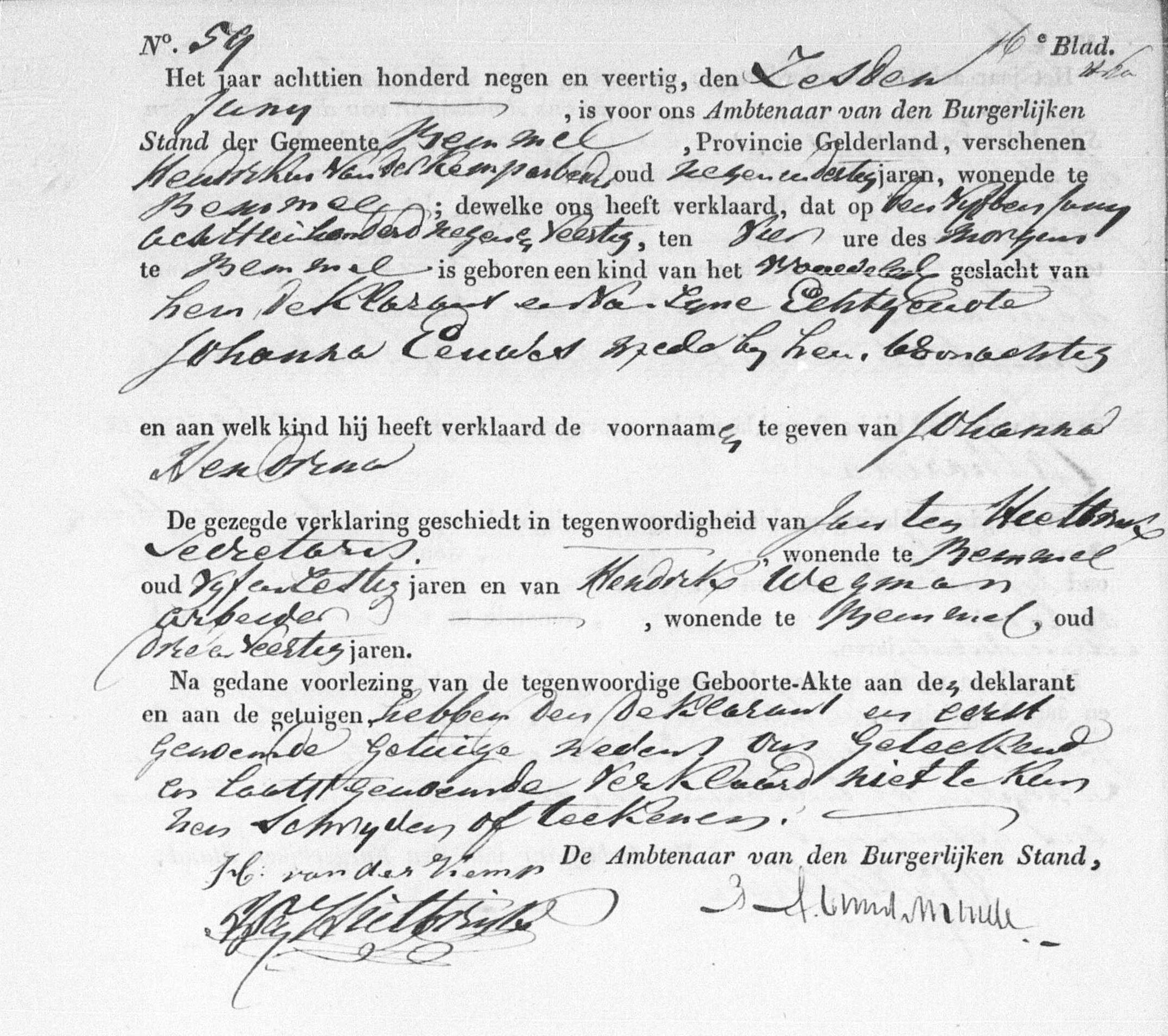 Klik voor foto in apart venster geboorteaktenr_____59_1849_bemmel_johanna_hendrina_van_der_kemp.jpg
