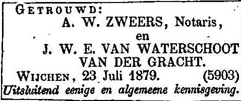 Klik voor foto in apart venster huwelijksadvertentie_adrianus_wouterus_en_johanna_wilhelmina_eva_van_waterschoot_van_der_gracht.jpg