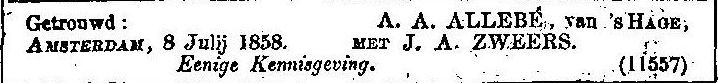 Klik voor foto in apart venster huwelijksadvertentie_albertus_arnoldus_alleb__en_johanna_antonia_zweers.jpg