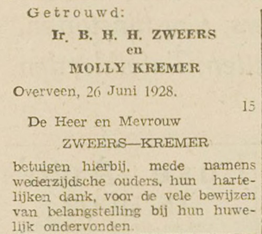 Klik voor foto in apart venster huwelijksadvertentie_bernardus_hermanus_henricus_zweers_en_margaretha_berendina_kremer.jpg