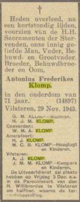 Klik voor foto in apart venster overlijdensadvertentie_antonius_frederikes_klomp.jpg