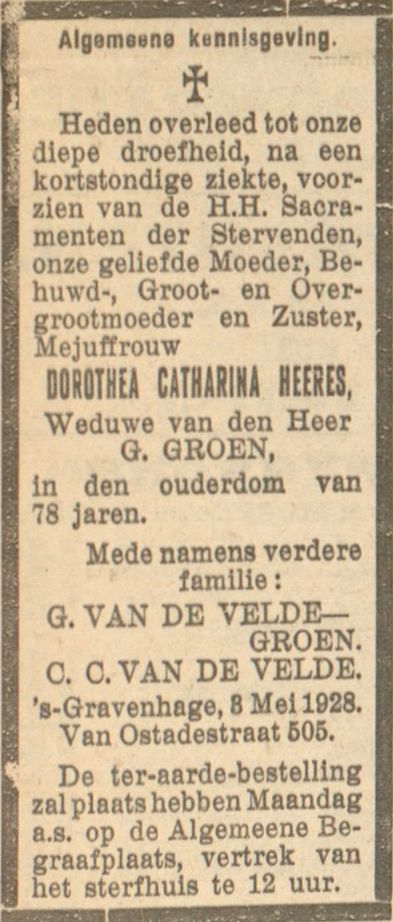 Klik voor foto in apart venster overlijdensadvertentie_dorothea_catharina_heeres.jpg