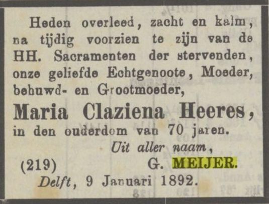 Klik voor foto in apart venster overlijdensadvertentie_maria_claziena_heeres.jpg