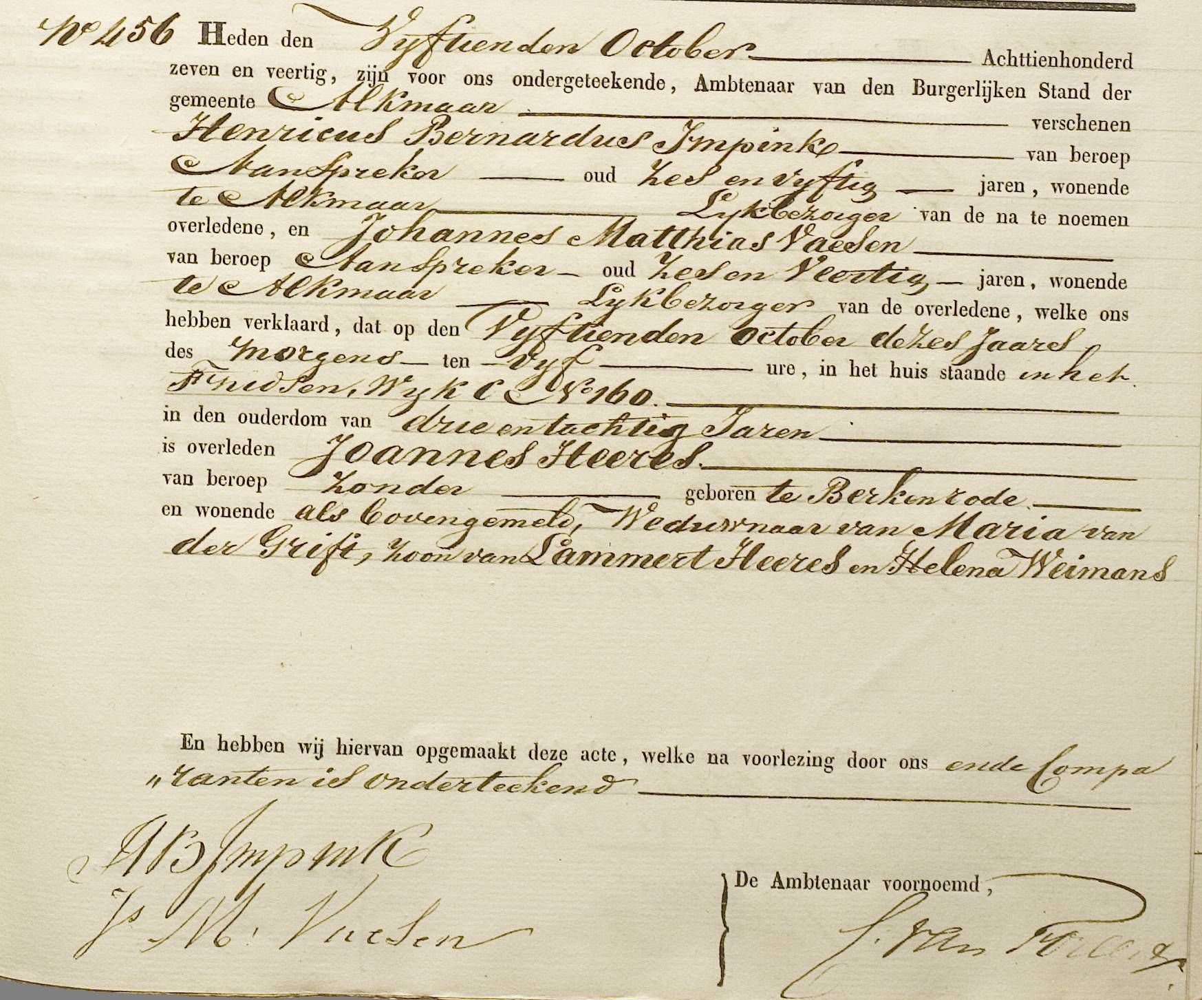 Klik voor foto in apart venster overlijdensaktenr___456_1847_alkmaar_joannes_heeres.jpg