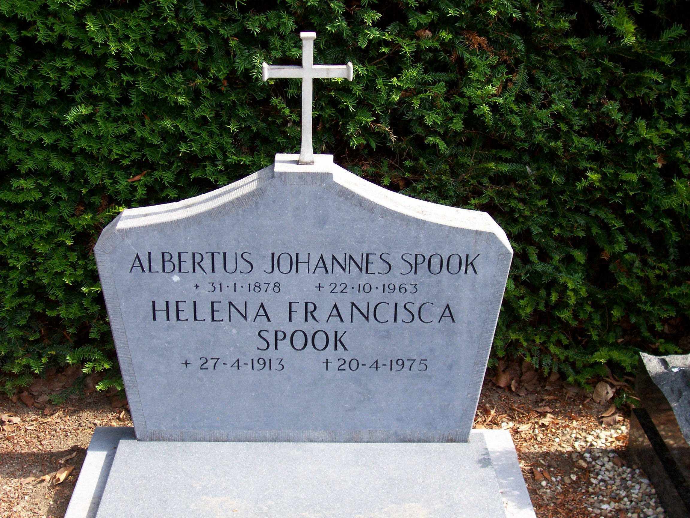 Klik voor foto in apart venster graffoto_albertus_johannes_spook_en__dochter__helena_francisca_spook.jpg